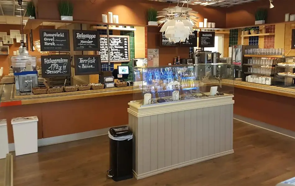 butikkbilde av kafeen