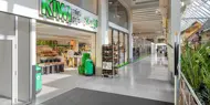 Foto av inngangen til Kiwi inne i Grønland Basar