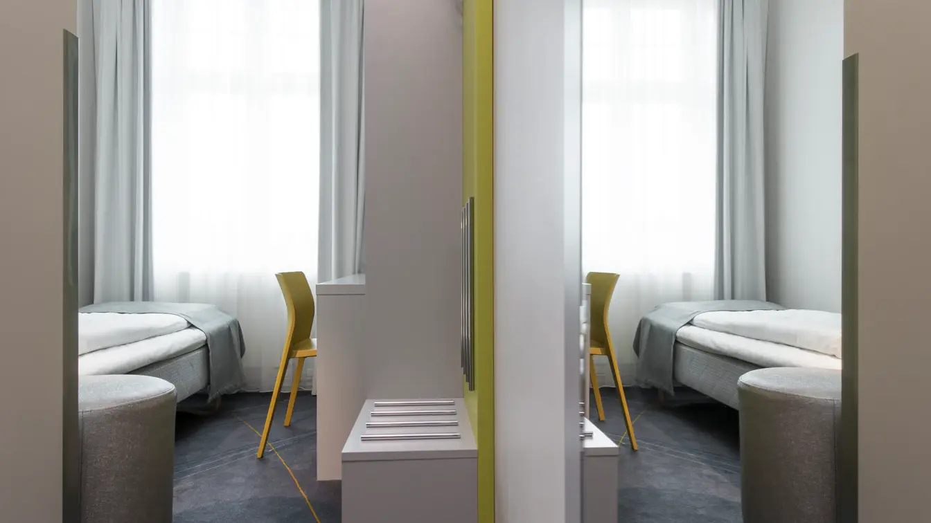 Small Single Room på Thon Hotel Trondheim. 