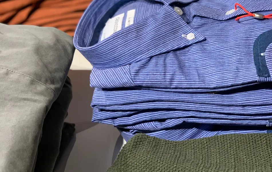 utvalg av klær hos aandahls herre