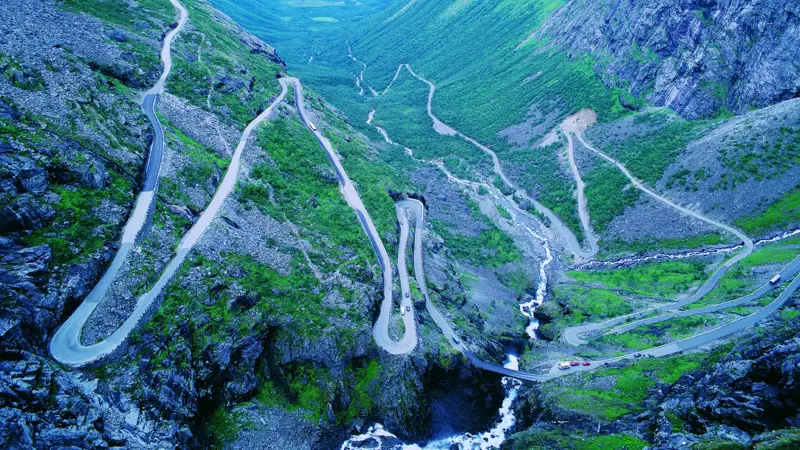 Trollstigen i Moldefjord