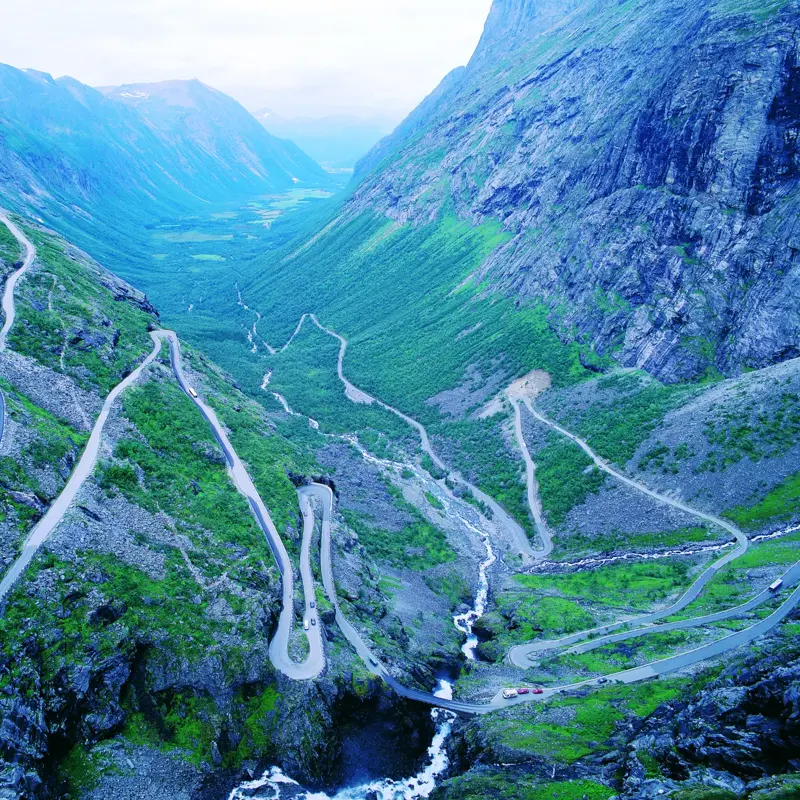 Trollstigen i Moldefjord