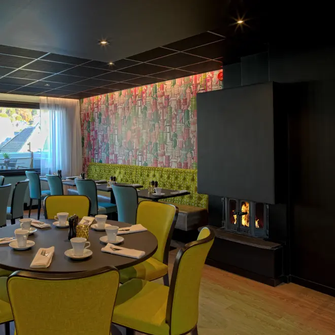 Frokostsal på Thon Hotel Bristol Bergen