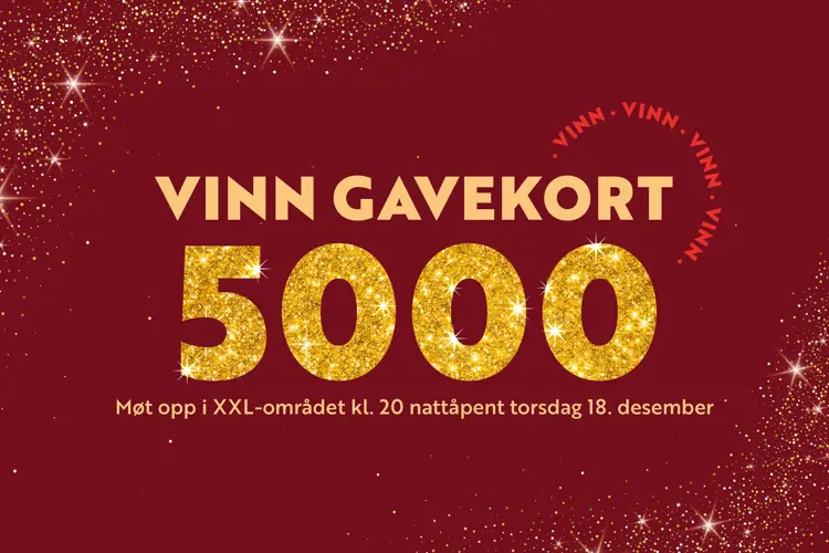 VINN gavekort kr. 5000,-