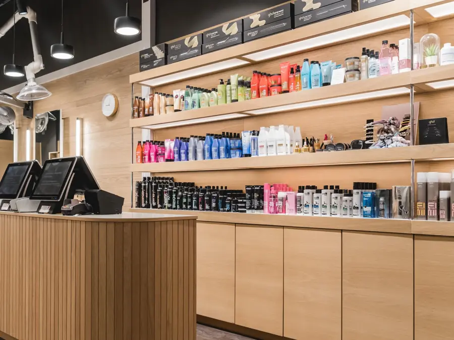 Kassen hos Ramsvik Frisør