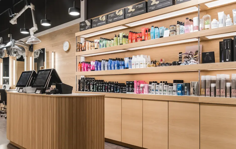 Kassen hos Ramsvik Frisør