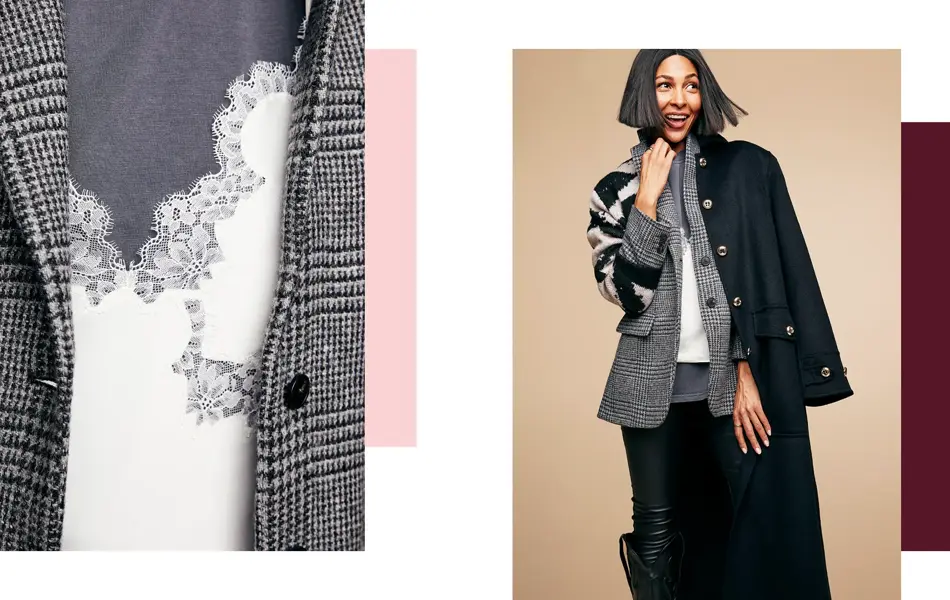 Dame viser høstmote