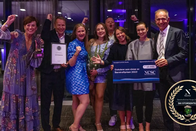 Ski Storsenter vant Bærekraftprisen 2022!