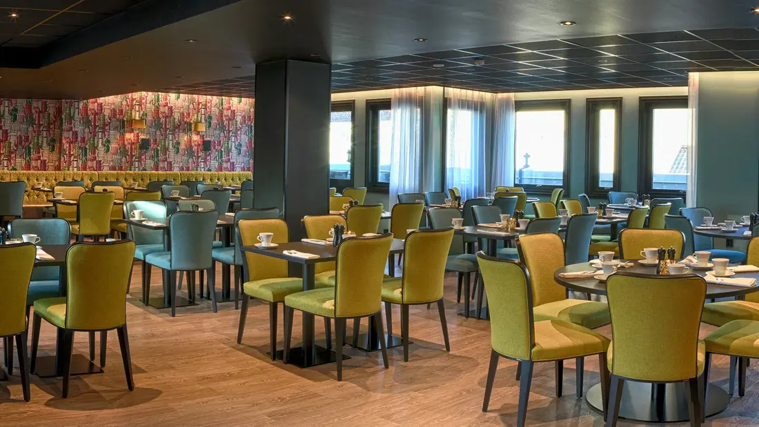 Frokostsal på Thon Hotel Bristol Bergen