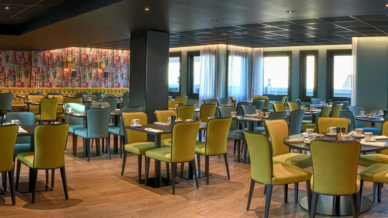 Frokostsal på Thon Hotel Bristol Bergen