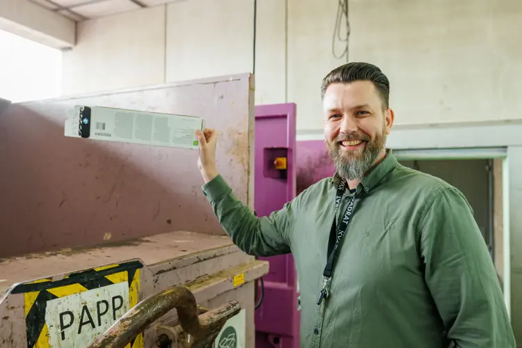 Driftsleder Marius Vindenes