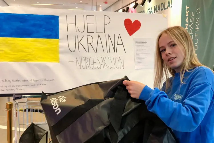 innsamling ukraina amfi madla