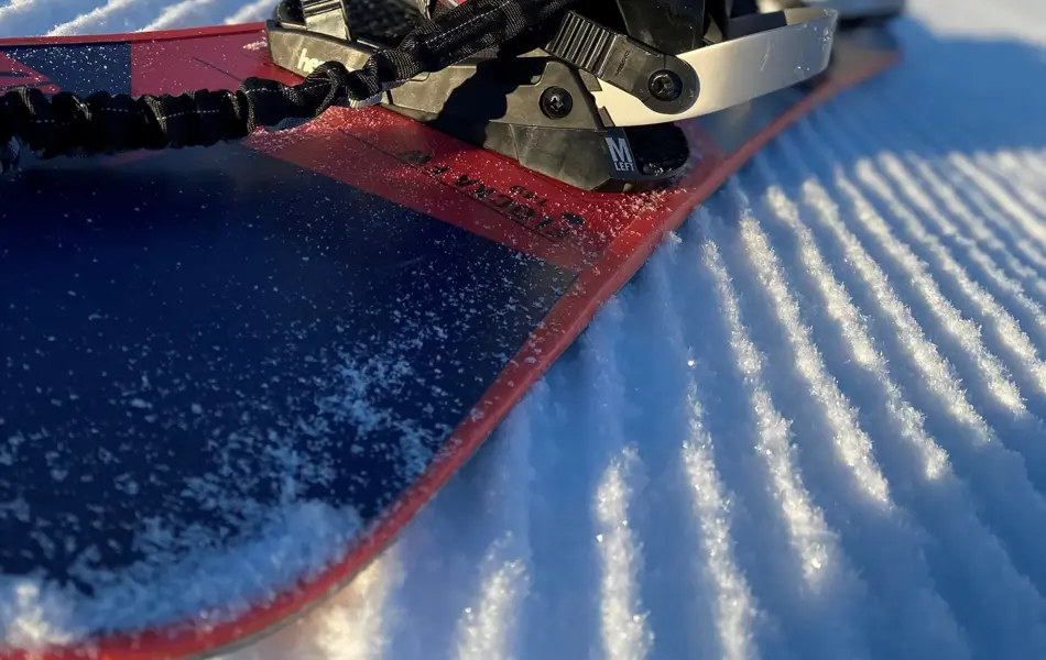 Sowboard på Sarves Alta Alpinsenter