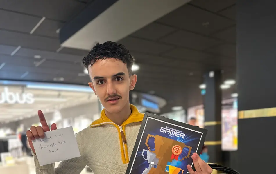 Tredjeplass Vågsbygds beste gamer
