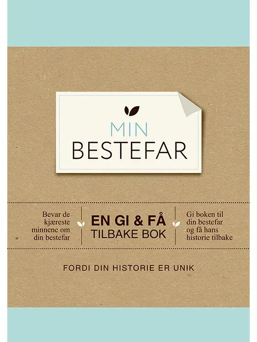 Forsiden på boken Min Bestefar