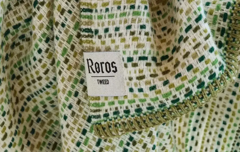 Røros Tweed pledd