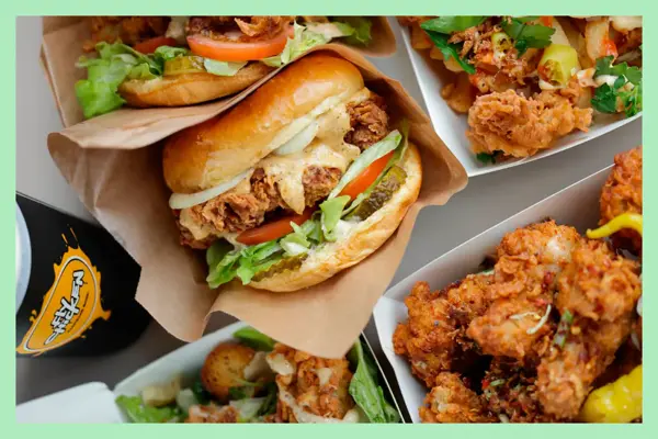 Fly Chicken måltid