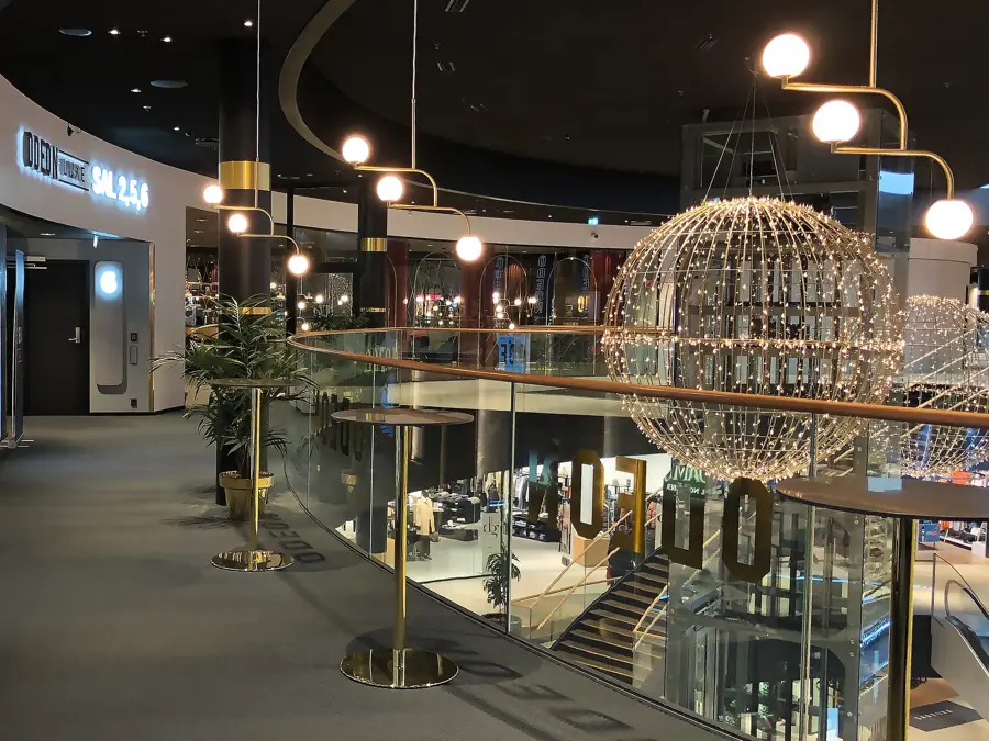 Inngangspartiet til Oden kino på AMFI Moa