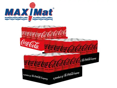 3 flak Coca COla