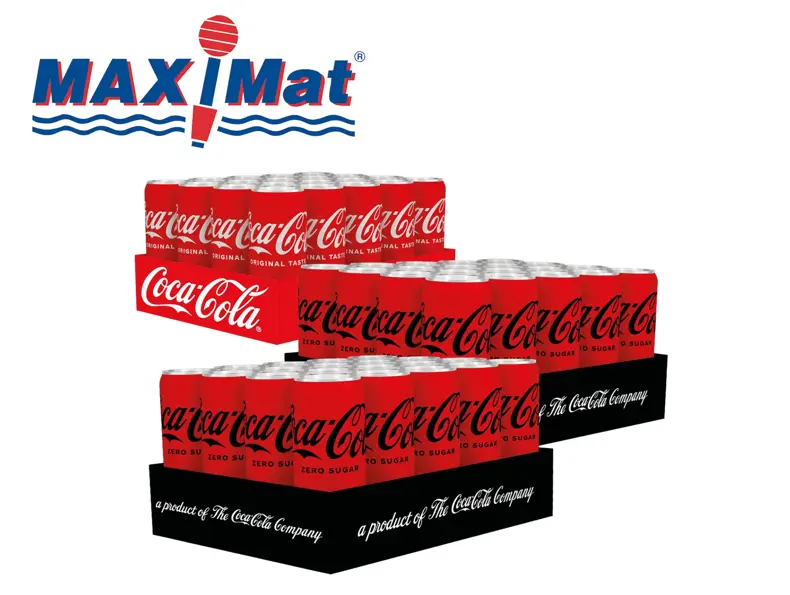 3 flak Coca COla