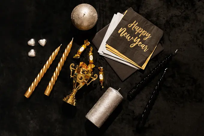 Pynt til nyttårsfeiringen