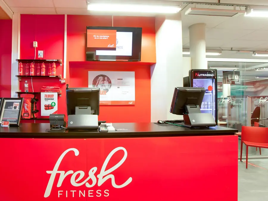 Fresh fitness resepsjon 