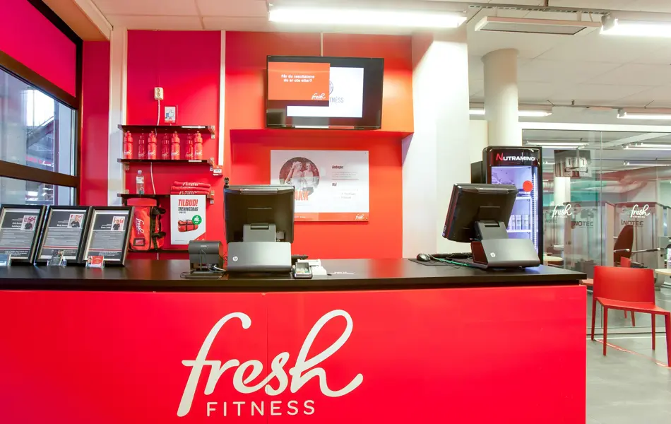 Fresh fitness resepsjon 