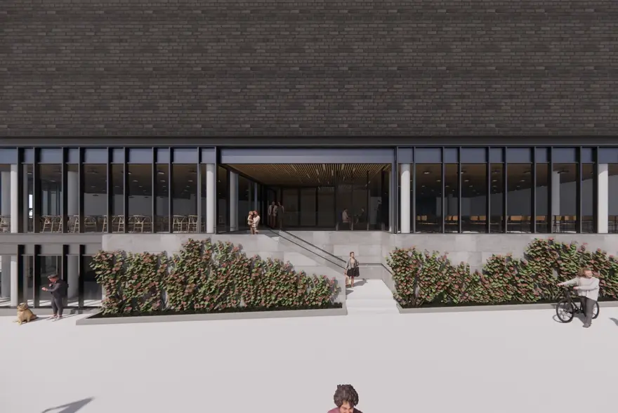 Mockup for byggeplaner på Storo