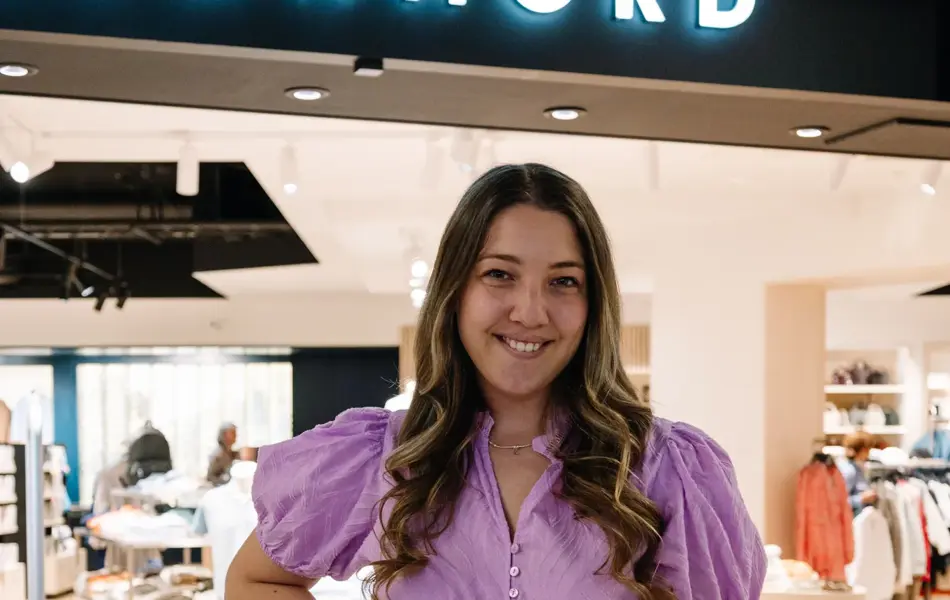 Dame med sommerkjole