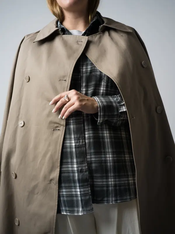 Message trenchcoat 2500 Qomo skjorte 1450 Swah bukser 1699 Scorett ballerinas 1200 Bik Bok ring 159-2