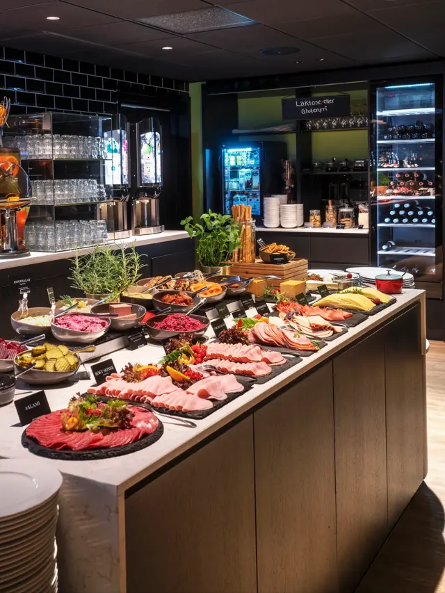 Frokostbuffet på Thon Hotel Maritim