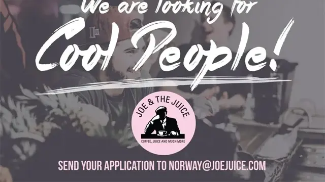 Joe & The Juice søker ansatte 