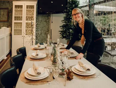 dame dekker julebordet