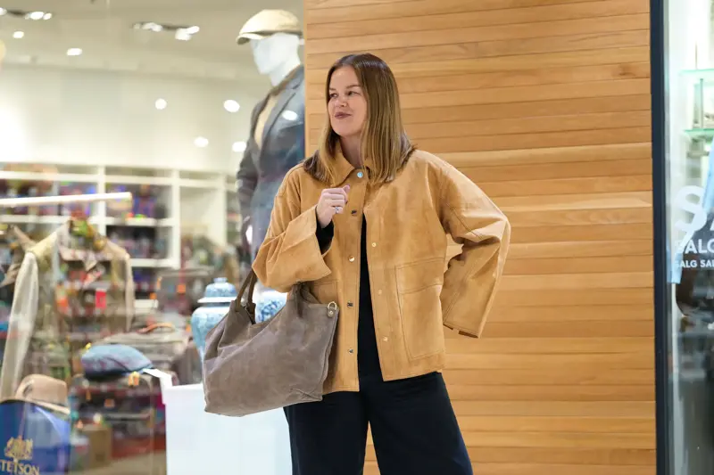 Helt coco skjortejakke 4599 veske  1599-1-2