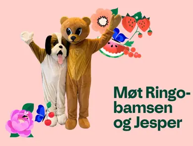 Møt Ringobamsen og Jesper