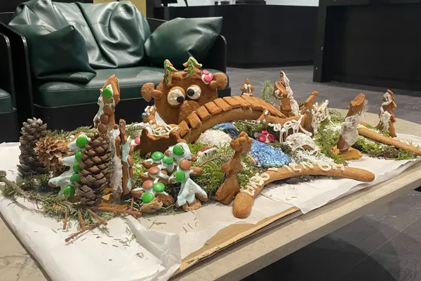 Bukkene Bruse pepperkakebygg