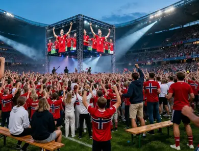 Fotballfesten på ullevål stadion
