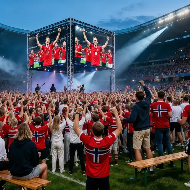 Fotballfesten på ullevål stadion