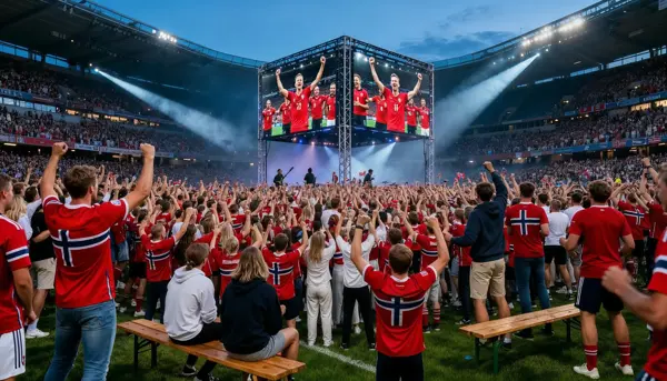 Fotballfesten på ullevål stadion