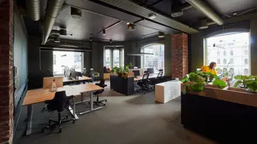 Karl Johans gate 2, kontor interiør