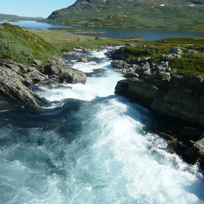 Fors i Hallingdal om sommeren