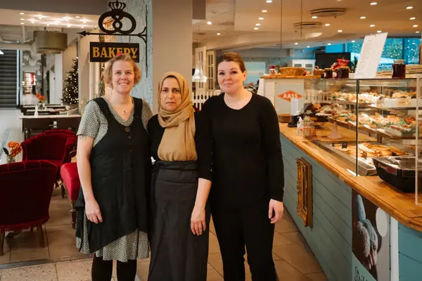 ansatte hos Fru Thunes Spiseri