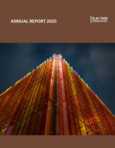Forsidebilde av OTE Årsrapport 2025.
