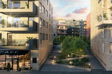 Illustrasjon av Skårerløkka PREMIUM eksteriør, fellesområde
