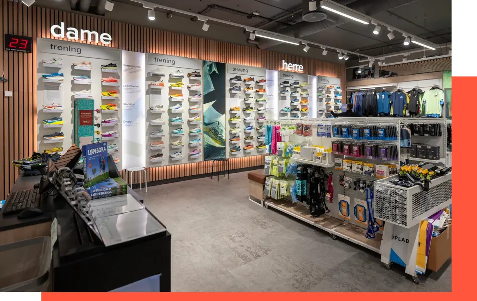 Lopelabbet skobutikk