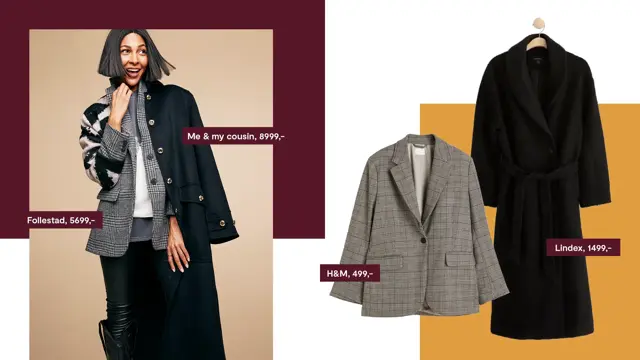 Mote klær luksus vs budsjett