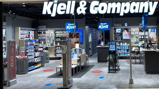 fasaden til Kjell & Co