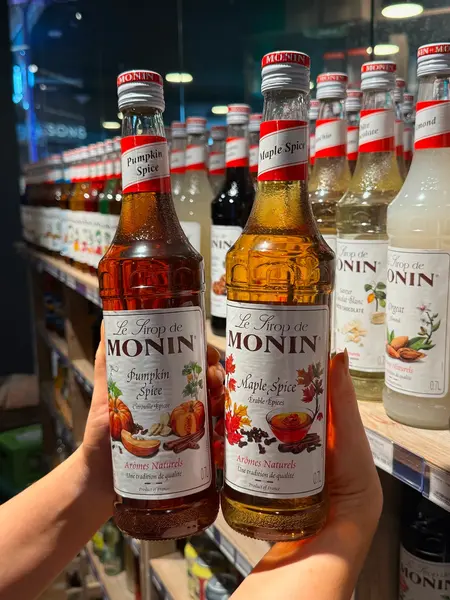 Sirup i forskjellige smaker