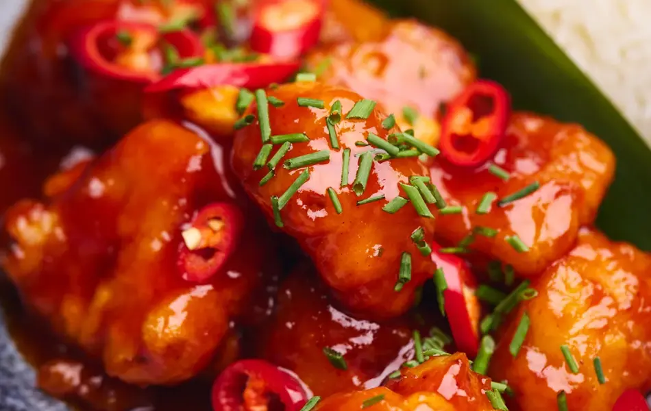 fat med asiatisk mat fra sumo restaurant