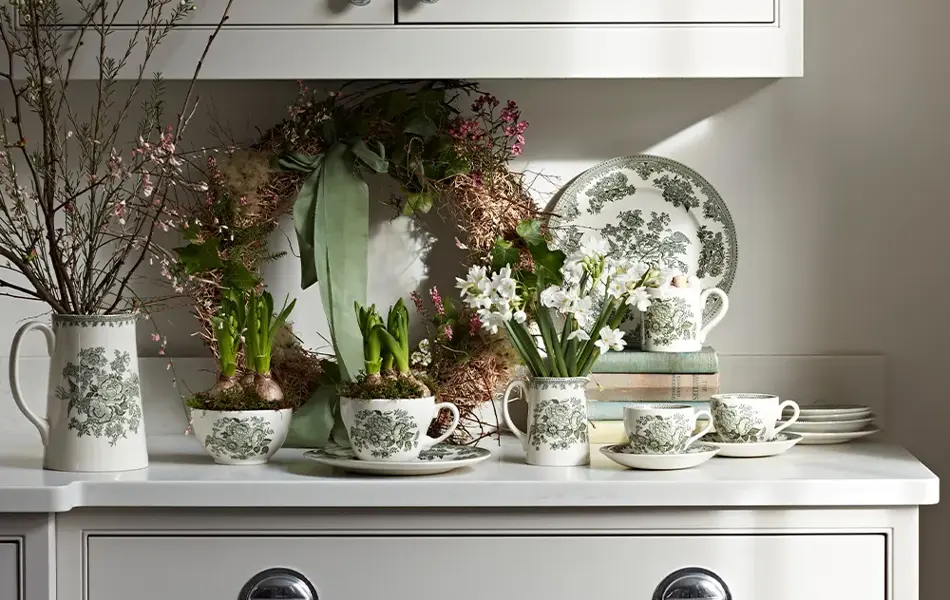 Tildekket kjøkkenbenk